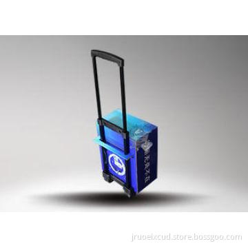 Light Weight Duplex Board Folding Trolley Box / Polo Trolle